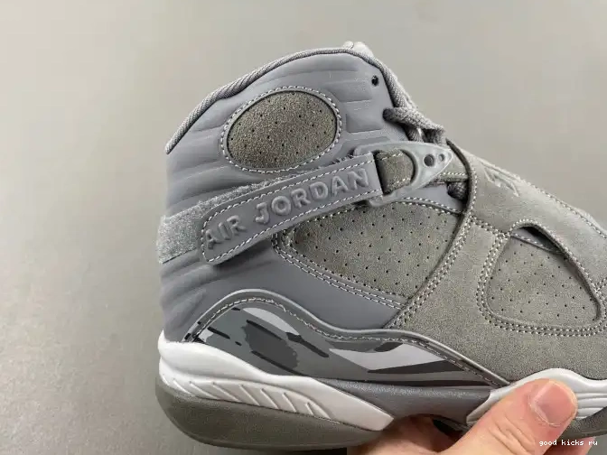 Retro 8 Grey Cool Jordan 305381-014 0622